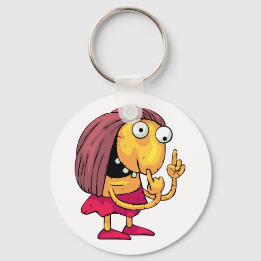 Porte-clés Étrange Porte - clé (Recto)