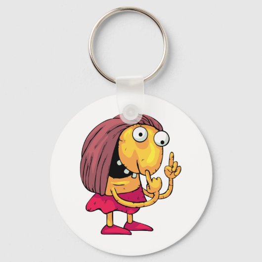 Porte-clés Étrange Porte - clé (Verso)