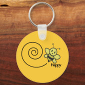 Porte-clés être heureux (Recto)