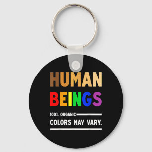 Porte-clés Être Humain 100% Couleurs Organiques Peut Varier L