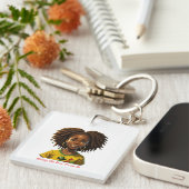 Porte-clés Être mon meilleur (Devant Droit)