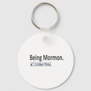 Porte-clés Être Mormon... J'Aime Ça