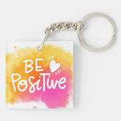Porte-clés Être positif (Dos)