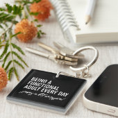 Porte-clés Être Un Adulte Fonctionnel Tous Les Jours (Devant Droit)