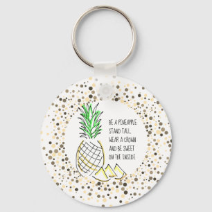 Porte-clés Être un ananas