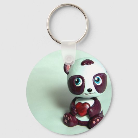 Porte-clés Étreinte II de panda (Recto)