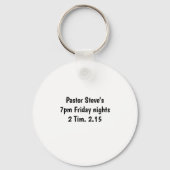 Porte-clés Étude biblique (Verso)