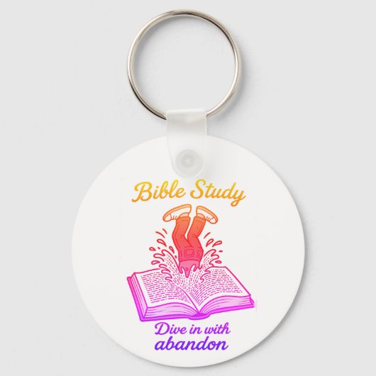 Porte-clés Étude biblique (Recto)