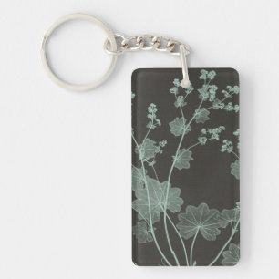Porte-clés Étude de nature de menthe et de charbon de bois I