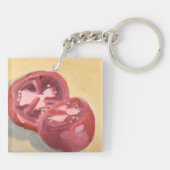 Porte-clés Étude de tomates (Dos)