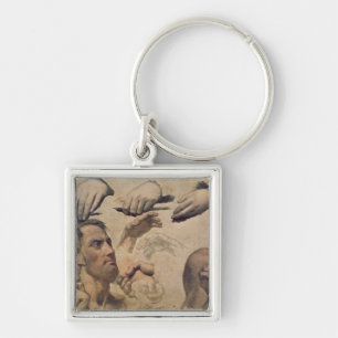 Porte-clés Étude des têtes et des mains