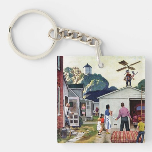 Porte-clés Étude pour voler (Devant)