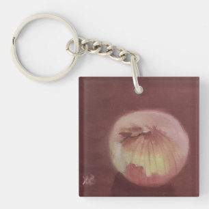 Porte-clés Étude sur l'oignon