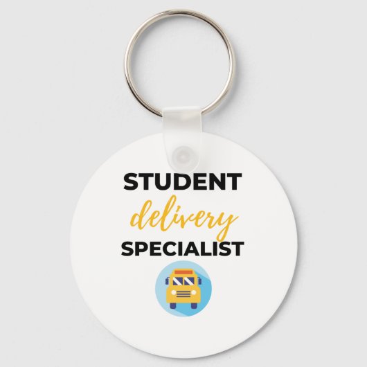 Porte-clés Étudiant Delivery Specialist bl (Recto)