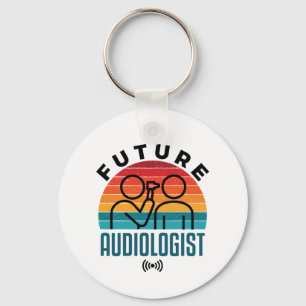 Porte-clés Étudiant en audiologie du futur audiologiste