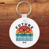 Porte-clés Étudiant en audiologie du futur audiologiste (Recto)
