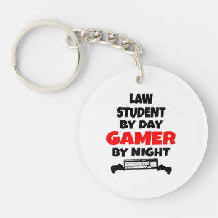 Porte-clés Étudiant en droit gamer