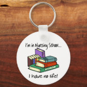 Porte-clés Étudiant en soins infirmiers (Recto)