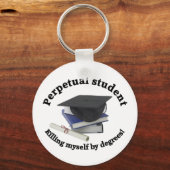 Porte-clés étudiant perpétuel 2 porte - clé (Recto)