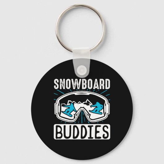 Porte-clés Étudiants du snowboard (Recto)