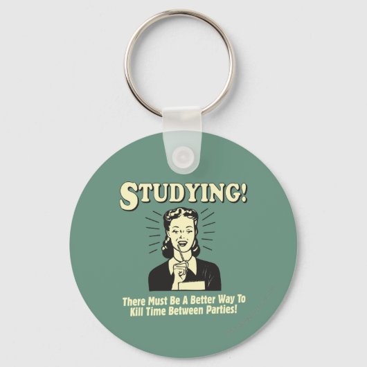 Porte-clés Étudier : Tuer le temps (Recto)