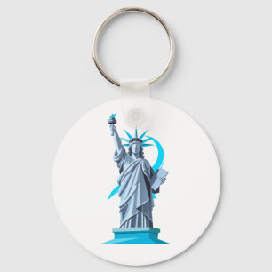 Porte-clés Étui de téléphone à design artistique de la Statue