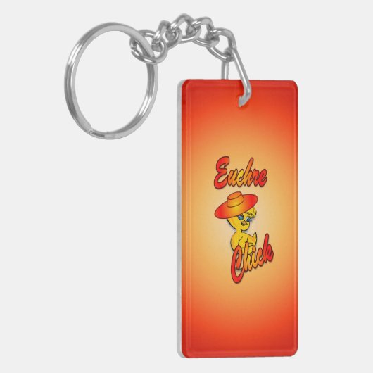 Porte-clés Euchre Chick #5 (Devant gauche)