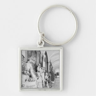 Porte-clés Europe, Autriche, Salzbourg. Chérubin et monument