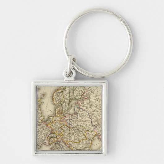 Porte-clés Europe en 1789 (Devant)