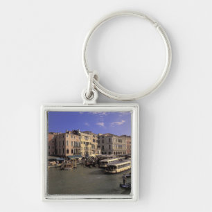 Porte-clés Europe, Italie, Venise, Circulation de bateaux par