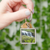 Porte-clés Europe, Norvège. Cascade. (main)