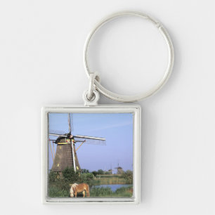 Porte-clés Europe, Pays-Bas, Zuid Holland, Kinderdijk. 2