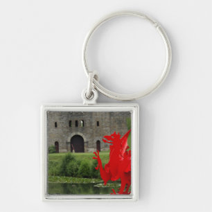Porte-clés Europe, Pays de Galles, Cardiff. Château de Cardif