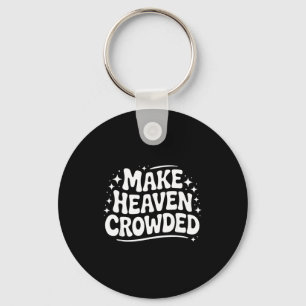 Porte-clés Évangélisation de la foule du ciel Bible chrétienn