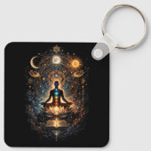 Porte-clés Éveil du cosmos intérieur (Dos)