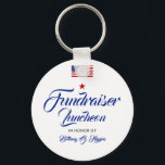 Porte-clés Événement Patriotique Thématique | Porte - clé du<br><div class="desc">Porte - clés ou bannières classiques mais minimes, adaptés à un événement ou une fête patriotique à l'américaine. Un grand sujet pour une campagne politique, ou tout autre événement patriotique. Tous les éléments de la conception sont déverrouillés et réglables. Il vous suffit d'utiliser la fonction de personnalisation pour apporter les...</div>