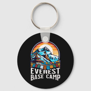 Porte-clés Everest Base Camp de prière drapeaux Nepali Himala