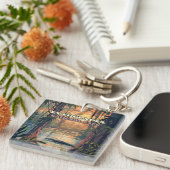 Porte-clés Everglades Parc National Alligator Marécage Florid (Devant Droit)