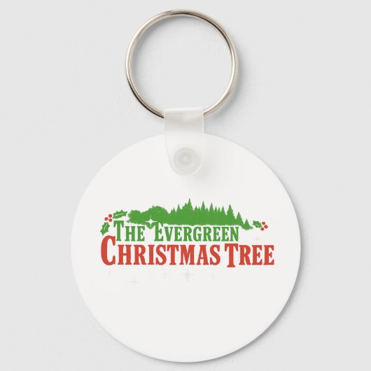 Porte-clés Evergreen Christmas Tree Keychain (Verso)