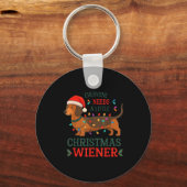 Porte-clés Everyone Need Weiner Dog Christmas Dachshund Pajam (Recto)