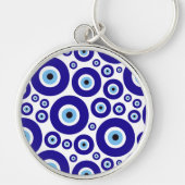 Porte-clés Evil Eye Pattern, Greek Eye, Turkish Eye, Nazar (Devant)