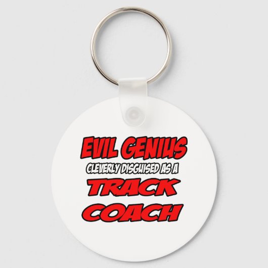 Porte-clés Evil Genius...Track Coach (Recto)