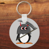 Porte-clés Evil Penguin™ Porte - clé d'exécution mignon (Recto)