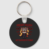 Porte-clés Evil Vampire Chat Halloween Citrouille Chat Éffray (Recto)