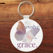 Porte-clés Évoluer avec le thème de grâce (Recto)