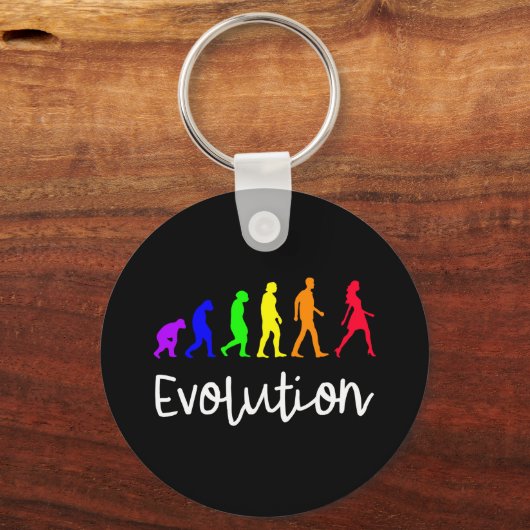 Porte-clés Évolution (Recto)