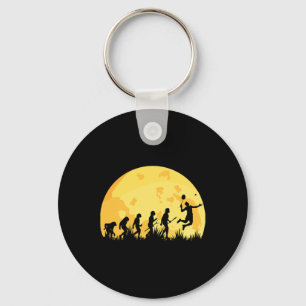 Porte-clés Evolution Badminton brillant Joueur Badminton Cade