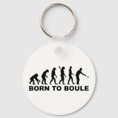 Porte-clés Evolution Boule Petanque (Recto)