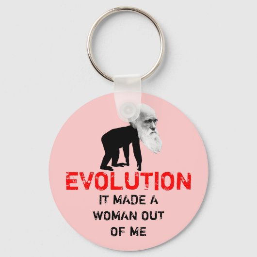 Porte-clés évolution Darwin (Recto)