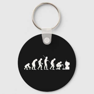 Porte-clés Évolution de Gamer de jeu de jeux vidéo